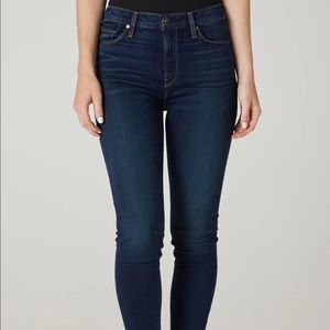 Hudson Barbara high rise super skinny jeans